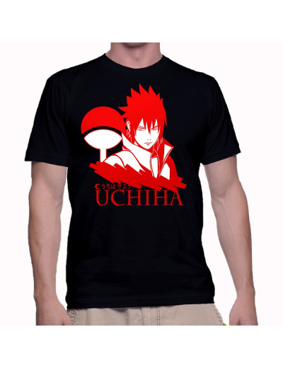 T Shirt Konoha's Shinobi Uchiha - Naruto