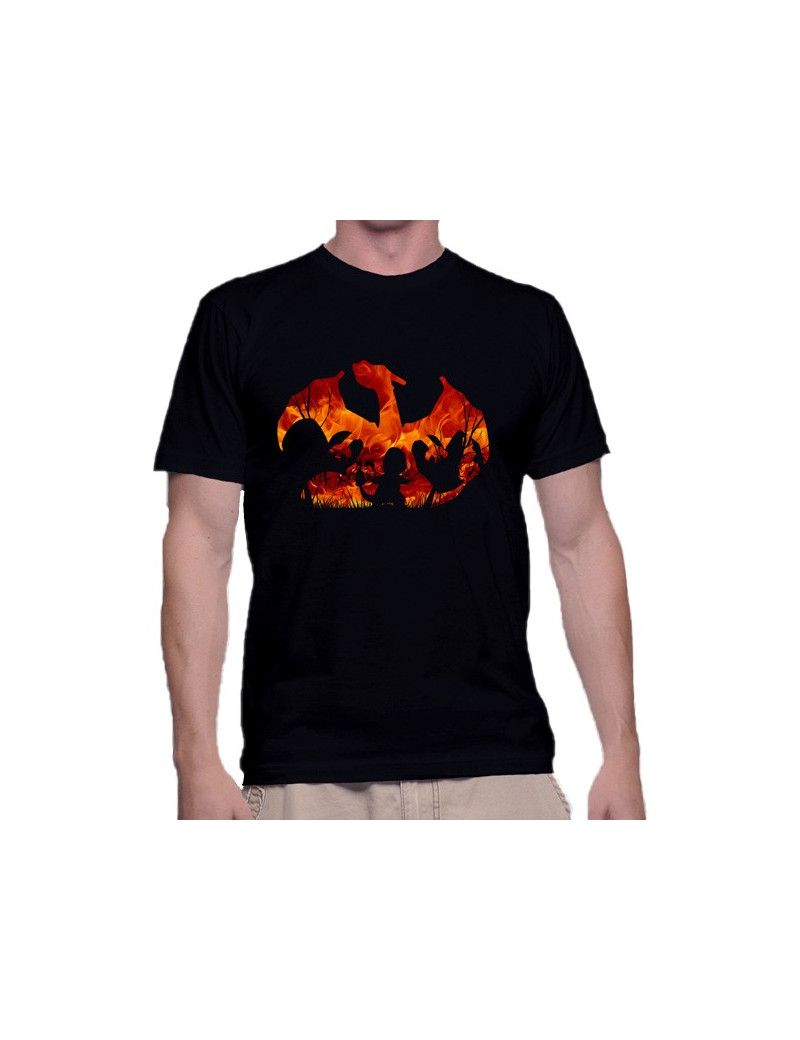 T Shirt The Fire Starter - Dracaufeu - Pokemon