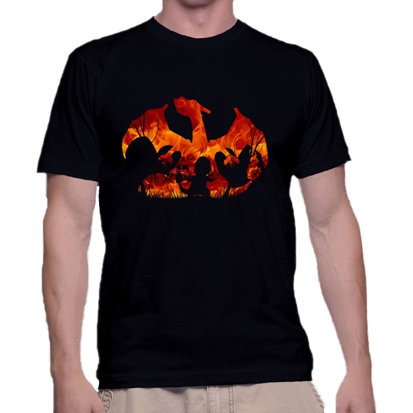 T Shirt The Fire Starter - Dracaufeu - Pokemon