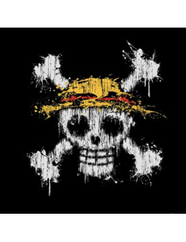 T Shirt Logo de Luffy - One...