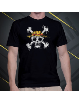 T Shirt Logo de Luffy - One...