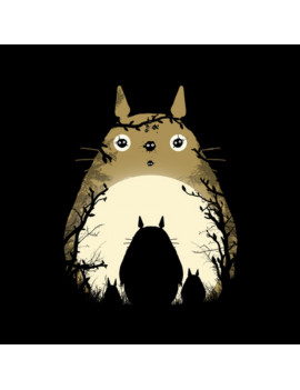 T Shirt Silh Totoro