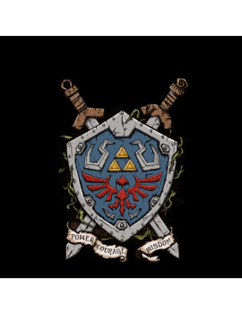 T Shirt Shield Link - Zelda