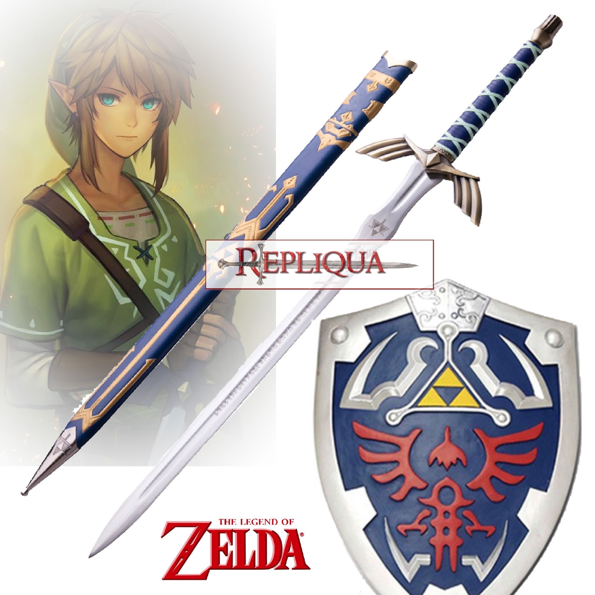 Zelda Bouclier de Link Resine Replique Bouclier Zelda Shield